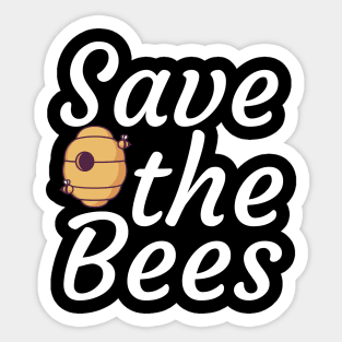 Save the bees Sticker